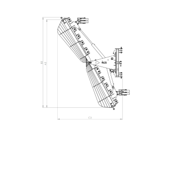 Metal-Technik Pług składany TYTAN